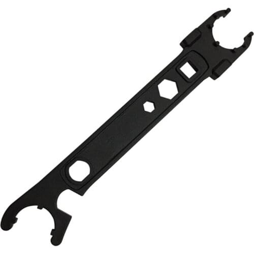 Multi Purpose Combo Wrench Tool Multifunction Wrench Combo Barrel Nut Black N0PA