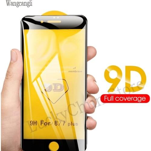 9D Protective Glass for iPhone 8 7 6 6s XR 11 12 mini pro Xs Max Tempered Glass on iPhone X 6 6s 7 8 Plus Xs 12pro max Glass