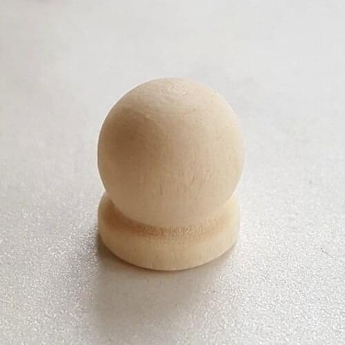 150pcs 1.2cm*1.3cm Wooden Handle Small Drawer Box Ancient Antique Furniture Hardware Cabinet Cupboard Archaize Door Decoration