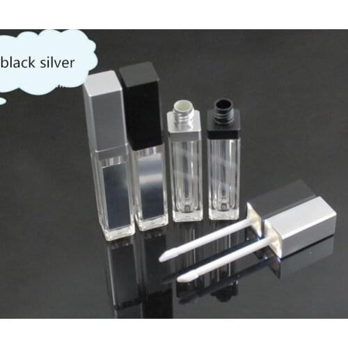 7.5ML LED light lip gloss bottle container with mirror attached and 12.1mm LED lipstick tube empty cosmetic package SN1673