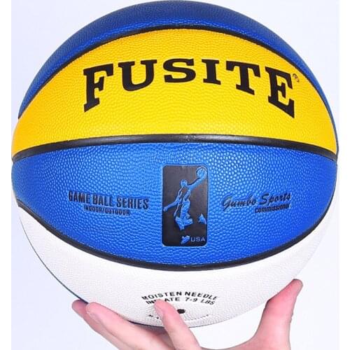 PU Leather Basketball Official Standard Size 5 6 7 Men Women Youth Outdoor & Indoor Game Basketballs Team Sports