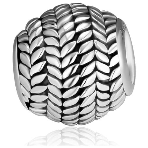 Genuine 925 Sterling Silver Grains of Energy Charms Fits Pandora Bracelet CKK Original Beads for Jewelry Making Women Gift