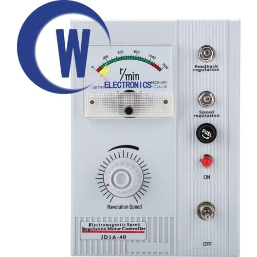 Motor Speed Controller Governor JD1A-40 AC 220-240V 15-40Kw Motor Pinpoint Regulator 132-1320RPM Controller