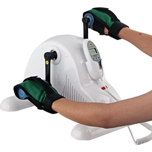 Electric Home Mini Bike Physiotherapy Rehabilitation Limbs Exercise Gym Machine Health Recovery Old Sick People Diabetes Patient