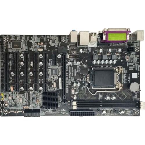 H61DVR Computer Motherboard, DDR3 Quad-Core LGA 1155-Pin 2 Memory Slots Support 2X8G Motherboard Set for Desktop