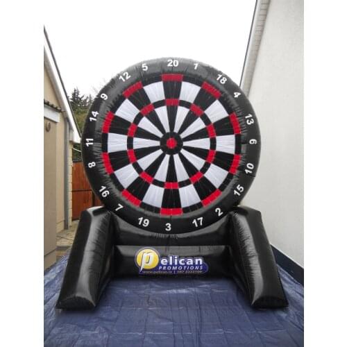 HI Bouncia New Design 2 Sides Inflatable Foot Darts for Sale, Air Sealed Inflatable Dart Game with factory price