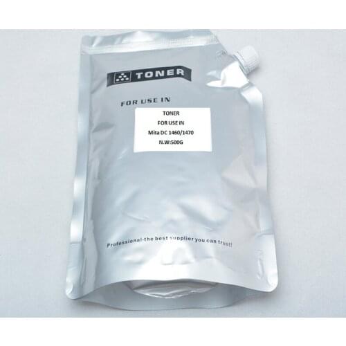 JIANYINGCHEN compatible black refill Toner Powder for Mita DC1460/1470/DC 121(3pieces/lot) 500g per bag