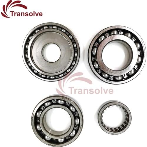 New QR019CHA Auto Transmission Input/Output Shaft Bearing Kit 4PCS/SET For Chery Tiggo 3/5/7 Car Accessories Transolve Parts