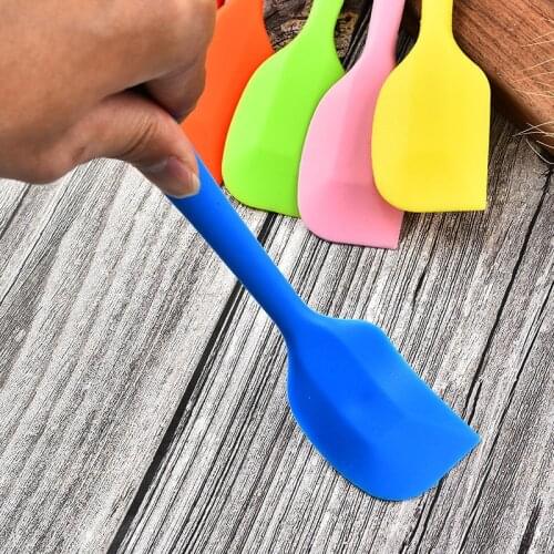 Food grade Non Stick butter cooking silicone spatula set cookie pastry scraper cake baking spatula silicone spatula