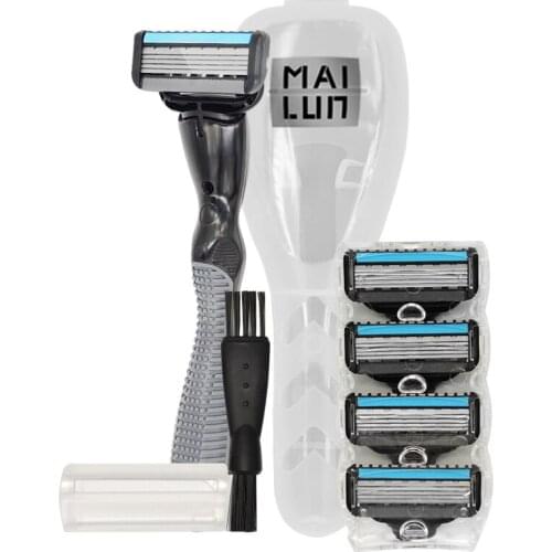 Mailun Fashionman X5 Blade Body Shaving Portable Travel Case Shaving razor gift