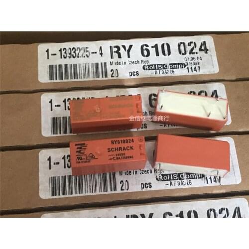 RY610024 24VDC 8A/250VAC 5PINS Power Relay