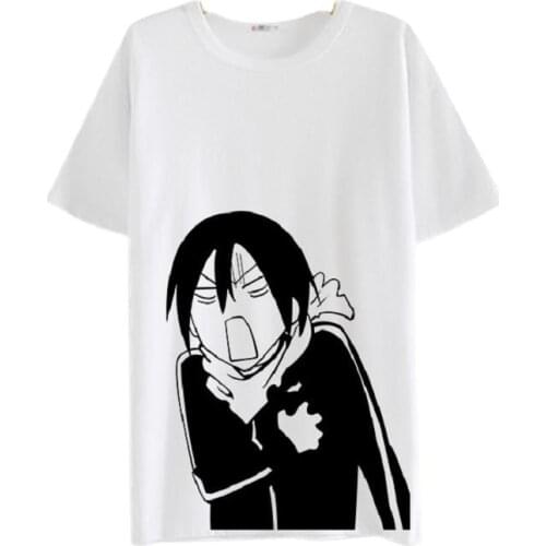 High-Q Unisex Anime Noragami YATO Tee T-Shirts t shirt Nora Hiyori breathable Noragami YATO Yukine loose t-shirt t shirt tees