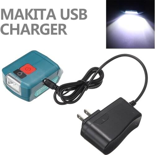 Li-ion Battery Charger USB Adapter With LED Light For Makita BL106 BL02 BL104 Consumer Electronics Accessories