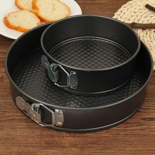 2PCS Kitnon-stick coating Cake Mold Muffin Cupcake Baking Dishes Pan Form to Bake Cake Dessert Decorating Tools Bakeware