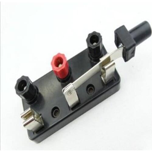 2pc single-pole double-throw Switch Experiment used DIY Circuit Single Blade Switch Student Physical Electric Experiment
