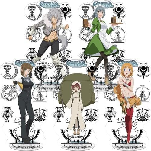 Anime figure Anime Acrylic Stand Model Toys Action Figure toy gift dungeon ni deai o motomeru no wa machigatte iru darouka