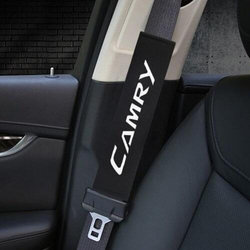 Car Styling Protect Shoulders Pads Case For Toyota camry Auto Cover Stickers Accessories Car-Styling 2pcs/lot
