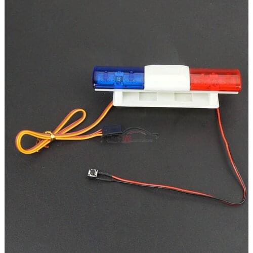 AX-501MC Multi-function Ultra Bright LED Light/Lamp for 1/10 1/8 RC HSP Traxxas TAMIYA CC01 4WD Axial SCX10 Model Car