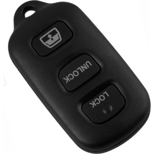 Black 3+1 Buttons Remote Key Case Fob Shell Keyless Fit For Toyota Highlander 4Runner Camry Corolla Prius RAV4 Lexus
