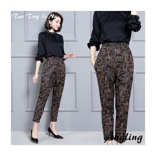 Top brand Women Fashion 2020 Real Genuine Sheep Leather Pants KP6 high quality