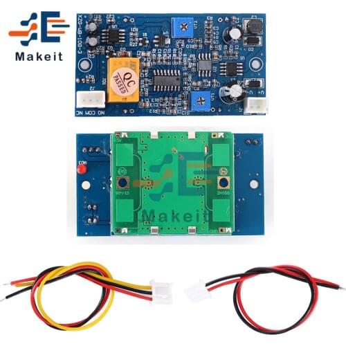 DC 8-25V Microwave Radar Sensor Module 10GHz Delay Time Sensing Adjustable Distance Switch Controller Module with Cable 12V 24V