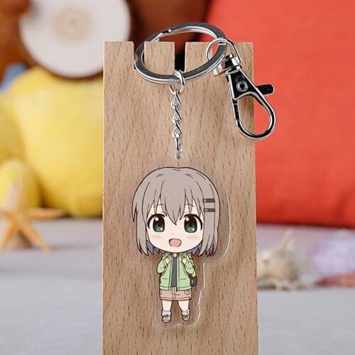 Climb Girls Fashion Anime Acrylic Key Chains Cartoon Keyring Keychain Pendant Keyholder Unisex Birthday Gifts NEW