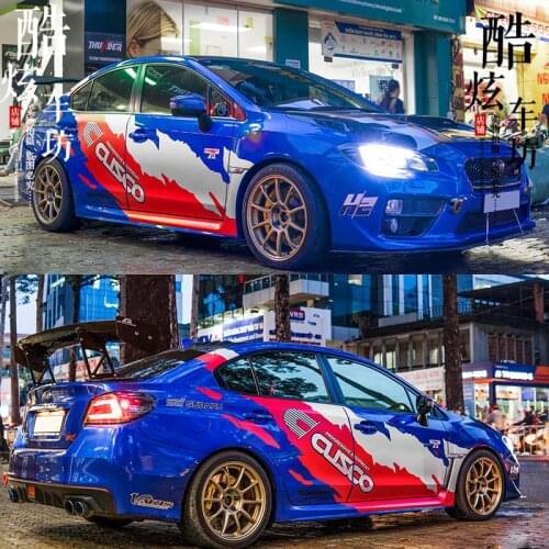 Car stickers FOR Subaru Impreza body personalized custom racing decals modification Full body car stickers