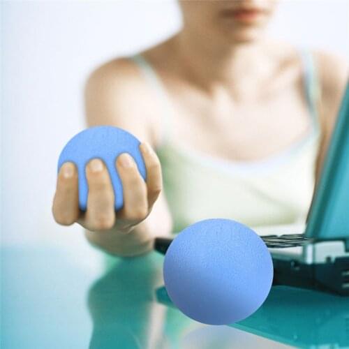 New Silicone Massage Therapy Grip Ball Hand Finger Strength Exercise Stress Relief Decompression Ball Fitness Equipment