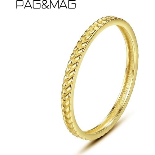 PAG&MAG Women's Silver Rings