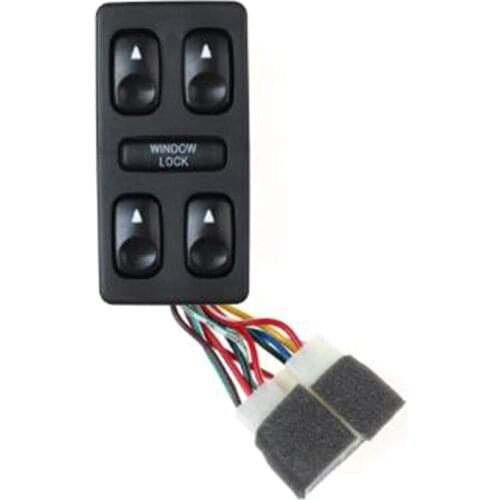 Front Left Driver Side Electric Power Master Window Switch 9357028001 for 1992-1994 Hyundai Elantra Galloper 93570-28001