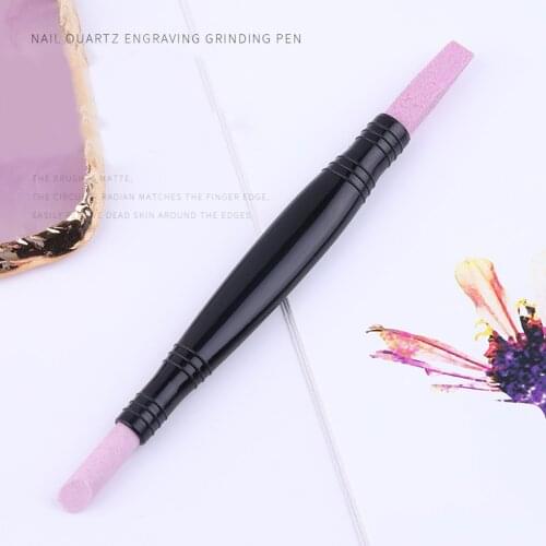 Scrub Pen Cuticle Remover Pusher Trimmer Dead Skin Remover Professional Nail Art Care Tool Cuticle Remover Nail Rod