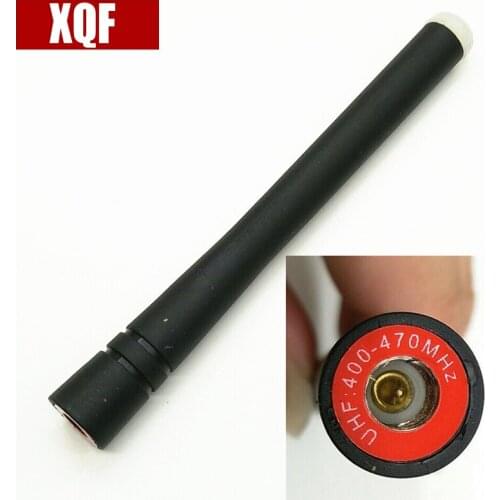 XQF 10PCS SMA-M UHF Light emitting Antenna For YAESU Vertex VX-1R VX-2R VX-3R VX-7R Zastone UV-3R Two Way Radio