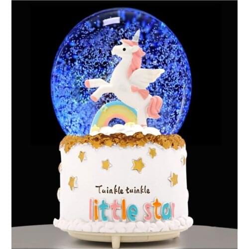 Luminous Musical mounted Snow Globe Big size christmas gift hallowen