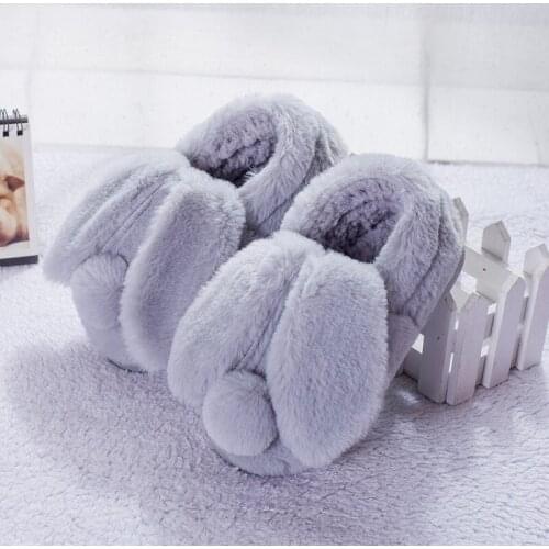 Kids baby girls home slipppers shoes winter/autumn children boys indoor slippers casual shoes girls velvet warming slippers cute