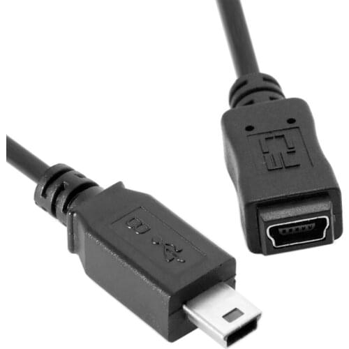 CYSM USB 2.0 Hi Speed Mini USB 5pin Male to Female Extension Adapter Cable 0.5M 5ft