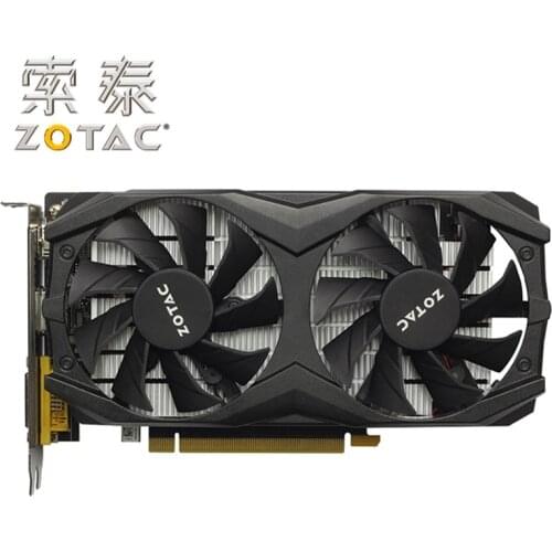 ZOTAC Video Card GTX1050Ti-4GD5 Thunder TSI PA GPU Graphics Cards Map for GeForce nVIDIA GTX1050 4GD5 128Bit Video Cards HDMI