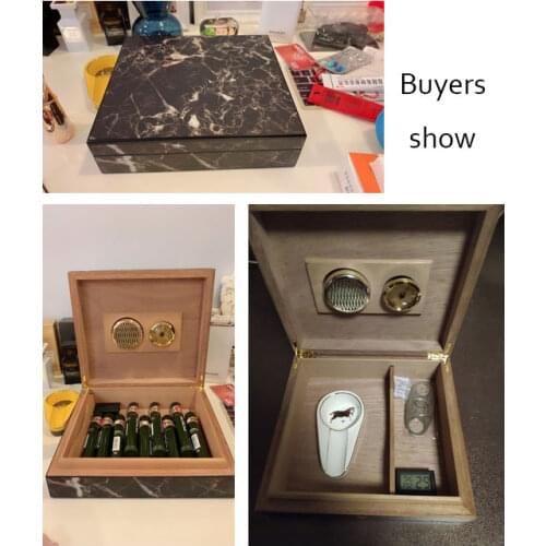 Holder 35 Vintage Cigar Case cedar wood Humidor High grade Container Storage Smoking Accessories Men gadget Business Gift