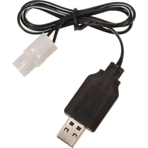 1pcs 9.6V USD Charge NiCd/NiMH Battery USB Charger Plug for RC Car Boat Tank Battery Charge Accessories