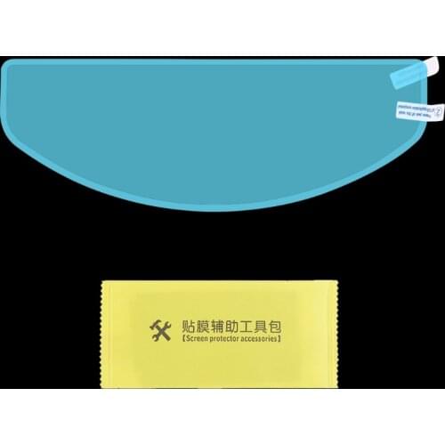 Motorcycle Helmet Waterproof Rainproof Anti-Fog Len Film Clear Protective Sun Visor Screen Patch Shield for K3 K4 AX8 LS2 HJC MT