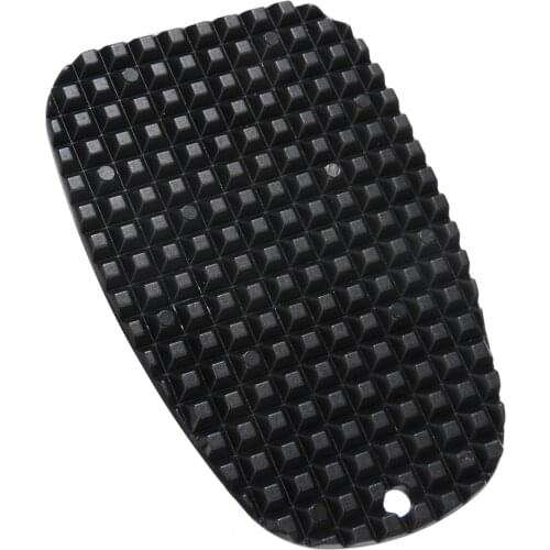 1PC Universal Motorcycle Kickstand Side Stand Plate Pad Black Plastic Kicker Foot Support Pad Base Non-slip Extension