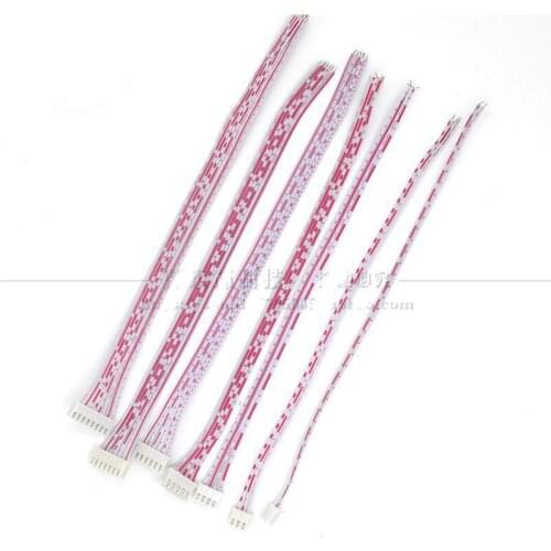 10Pcs XH2.54 Single-headed Tinned Wire 2P/3P/3P/4P/5P/6P/7P/8P/10P XH2.54mm Connector Plug Wire Cable 20cm Length