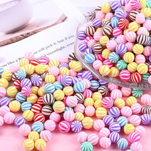 20 Pcs/set Cute Colorful Candy Ball Flatback Resin Miniatures DIY Crafts Phone Shell Patch Jewelry Accessories Party Favors