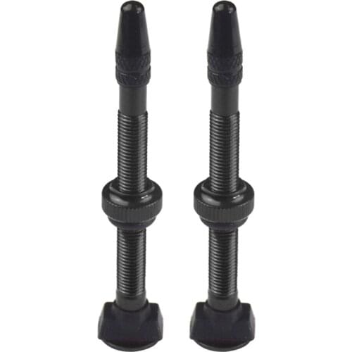 2X Bike Bicycle Aluminum Alloy 60mm Tubeless Presta Valve Kit Replacement