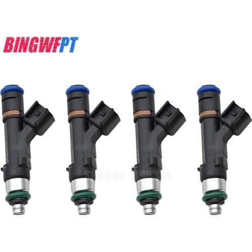 4pcs Fuel Nozzles 0280158105 0 280 158 105 for Mazda M6 2.0 2.3 For Fusion Focus Escape Mercury Fuel Injectors