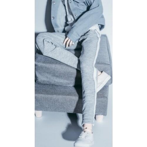 BJD doll clothes sport pants with side edges small leges pants 2 colors into 1/4 1/3 MSD SSDF Uncle doll accessories