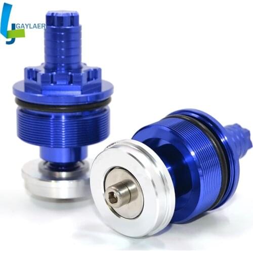 CNC Shock Absorber Screw Fork Cover Cap Preload Adjusters Bolts for Yamaha XVS 1100 650 XT 400 600 XJ 6N 600 FZS 600 Fazer