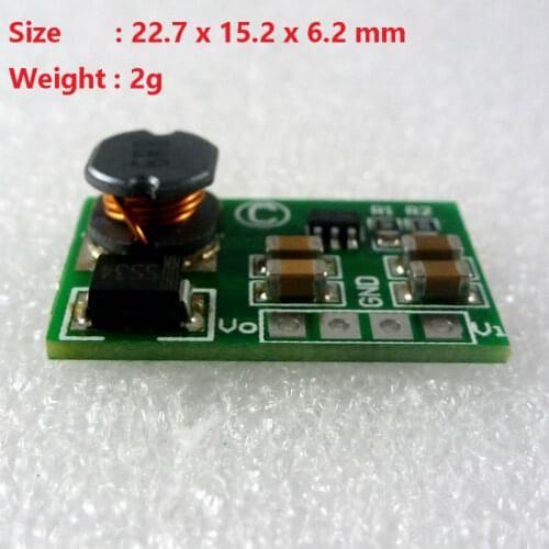 DD2424SA_12V 5pcs 12W 2-12V 5V to 12V DC-DC Step-up Converter Boost Module Power Supply Board for Smart home PLC RS485 BUS