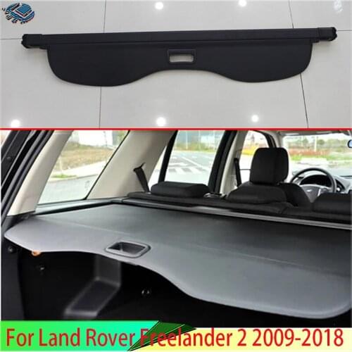 For Land Rover Freelander 2 2009-2018 Aluminum+Canvas Rear Cargo Cover privacy Trunk Screen Security Shield shade Accessories