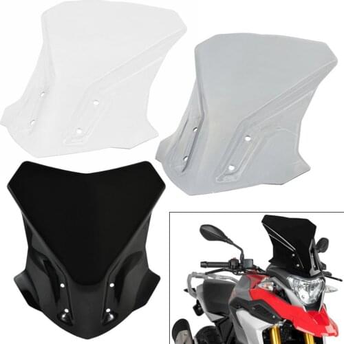 Double Bubble Front Windscreen Windshield Screen Shield ABS For BMW G310GS G310 G 310 GS 310GS 5G31 K02 2017 2018 2019 2020 2021