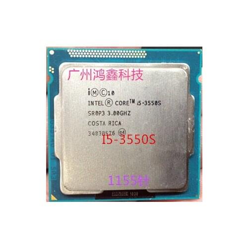 Intel/ i5-3550S CPU Core i5-3550S Quad Core 3GHz FCLGA1155